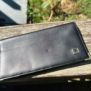 Dunhill Black Leather Card Holder